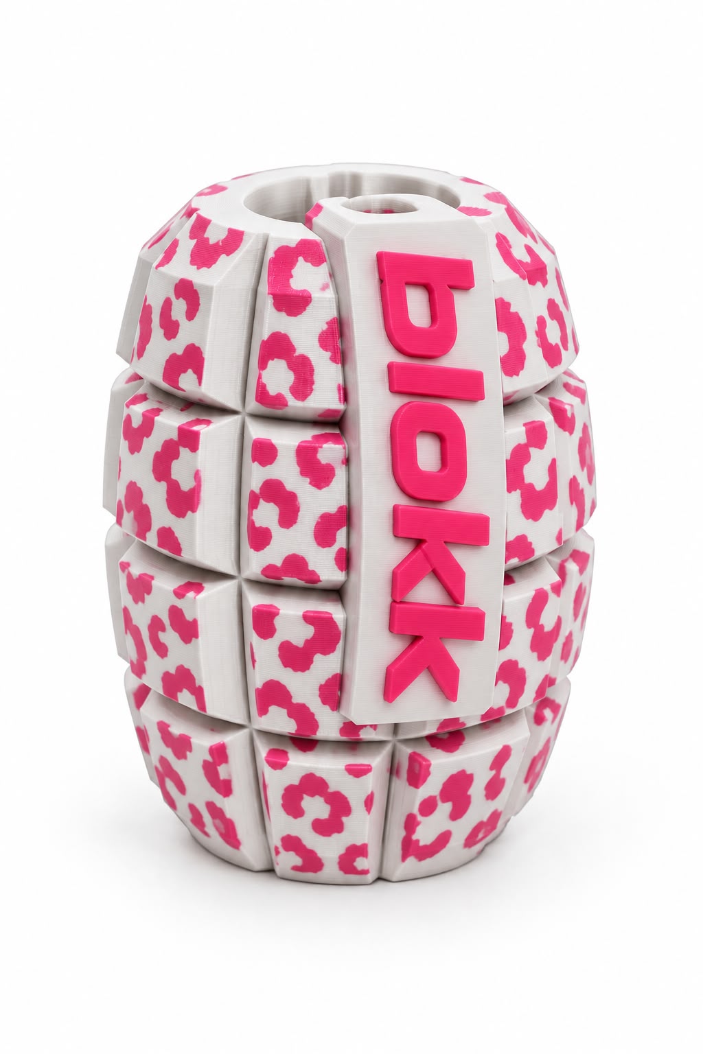 Granada Blokk - Leopardo Rosa / Base Blanca
