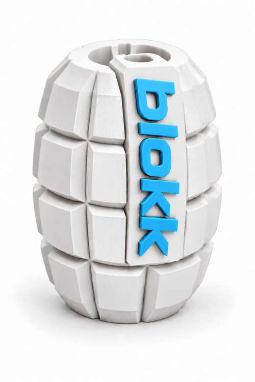 Granada Blokk blanca logo azul cian