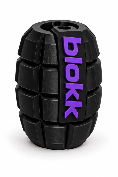 Granada Blokk negra logo morado